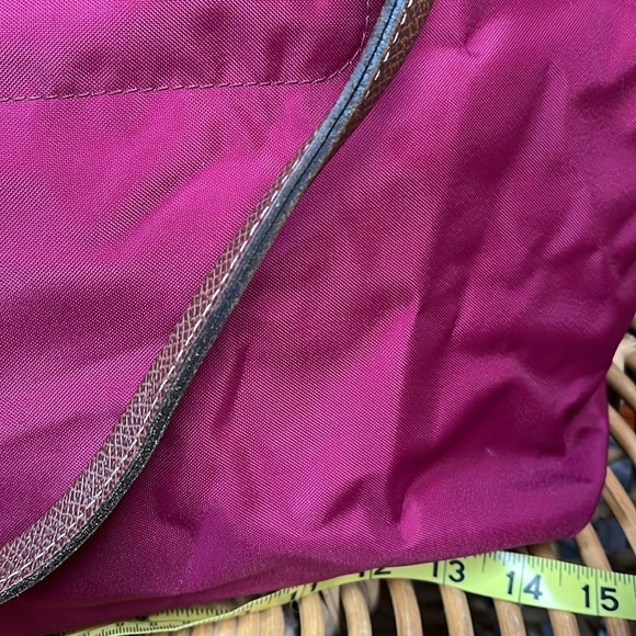 Longchamp LE PLIAGE ORIGINAL MEDIUM TOTE BAG Plum Raspberry - Picture 3 of 11